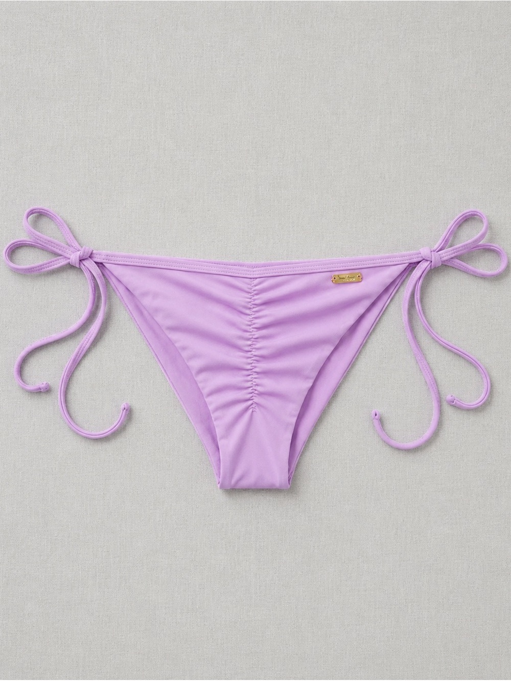 Eidon "Tiki" Tie-Side Bikini Bottoms "Sorbet Mauve"
